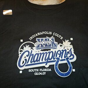 Indianapolis Colts Championship tee 2007